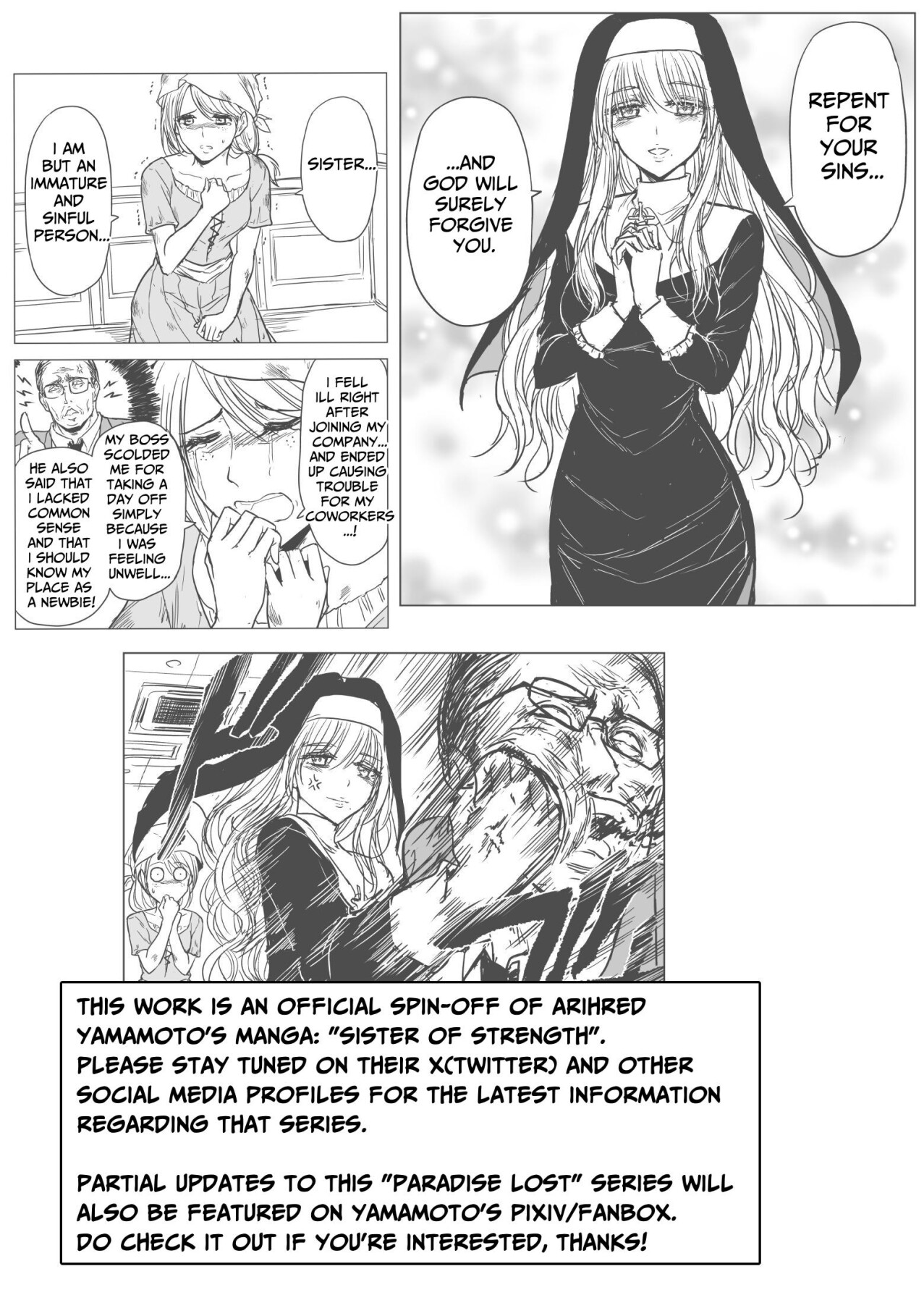 Hentai Manga Comic-Paradise Lost ~A Saint's Descent Into Immorality~-Read-40